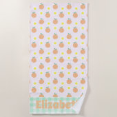 Serviette De Plage Poche douce (Devant)
