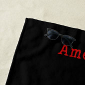 Serviette De Plage Podcast sur le crime réel Obsédé Personnalisé (En situation)