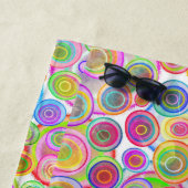 Serviette De Plage Point Art 2 (En situation)