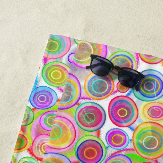 Serviette De Plage Point Art 2 (En situation)