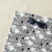 Serviette De Plage point Conception Quatre (En situation)