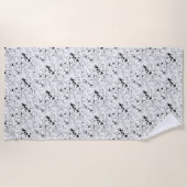 Serviette De Plage point de conception quarante-trois (Devant)