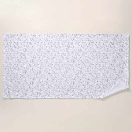 Serviette De Plage point Design Forty Six (Devant)