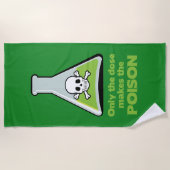 Serviette De Plage Poison (Devant)