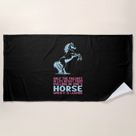 Serviette De Plage Poison d'Equestrian | The Failures In Life (Devant)
