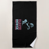 Serviette De Plage Poison d'Equestrian | The Failures In Life (Devant)