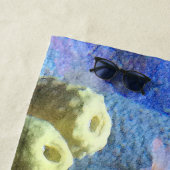 Serviette De Plage Poisson (En situation)