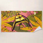 Serviette De Plage Poisson ange (Devant)