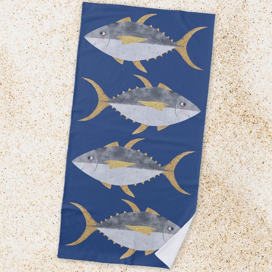 Serviette De Plage Poisson de thon