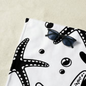 Serviette De Plage Poisson-Starfish (En situation)