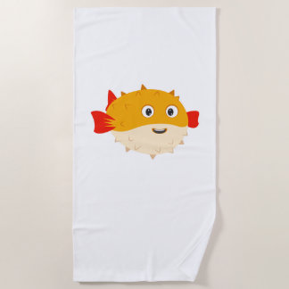 Serviette de plage Poisson-Tétra Cartoon