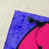 Serviette De Plage Poisson tropical (En situation)