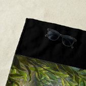 Serviette De Plage Poissons bas (En situation)