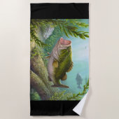 Serviette De Plage Poissons bas (Devant)