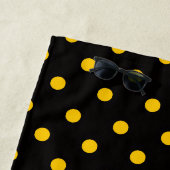 Serviette De Plage Poka Dot Pet (En situation)