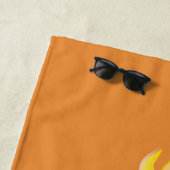 Serviette De Plage Pomme de Terre Chaud (En situation)