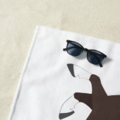 Serviette de plage Ponies (En situation)