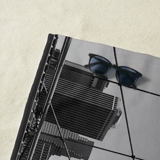 Serviette De Plage Pont de Brooklyn (En situation)