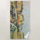 Serviette De Plage Pont Neuf, Après-midi, Sunlight Camille Pissarro (Devant)