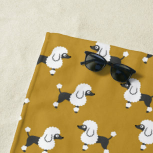 Serviette De Plage Poodle