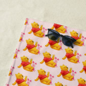 Serviette de plage Pooh (En situation)