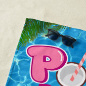 Serviette De Plage Pool Party  (En situation)