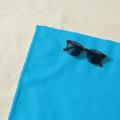 Serviette De Plage Pool Party Blue Beach Modèle de mariage (En situation)