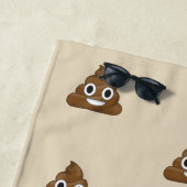 Serviette De Plage Poop Emoji (En situation)