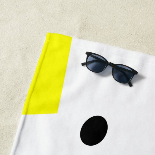 Serviette De Plage Pop-art92 (En situation)