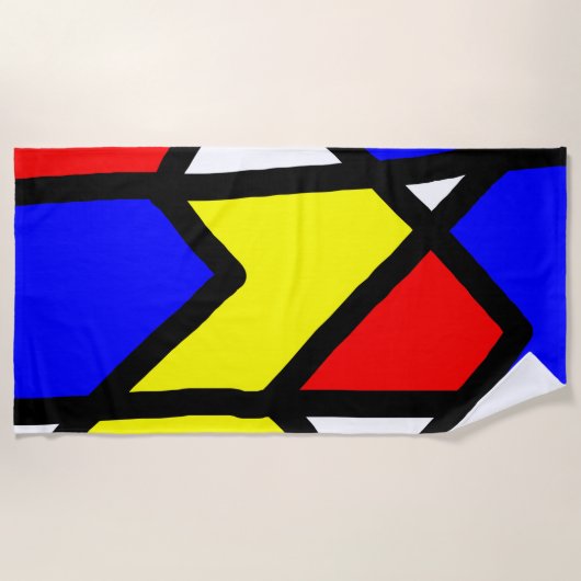 Serviette De Plage Pop-art96 (Devant)
