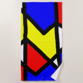 Serviette De Plage Pop-art96 (Devant)