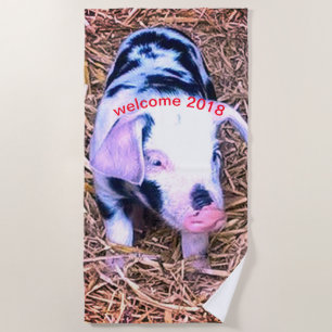Serviette De Plage porcelet mignon suivant