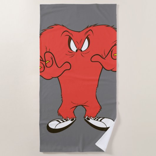 Serviette De Plage Pose Gossamer Menacer (Devant)