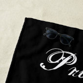 Serviette De Plage Poses de gymnastique de 25 filles personnalisées (En situation)