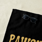 SERVIETTE DE PLAGE POSITIVEMENT MIGNON (En situation)