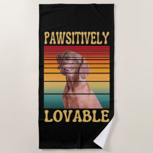 SERVIETTE DE PLAGE POSITIVEMENT MIGNON