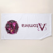 Serviette De Plage Potassium ATOMIVRA (Devant)