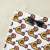 Serviette De Plage Poulet (En situation)