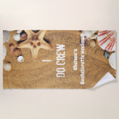 Serviette de plage pour enterrement de vie de jeun (Devant)