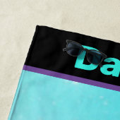 Serviette de plage pour filles Dance Pastel (En situation)