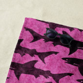 Serviette De Plage Pour la fille qui aime des requins (En situation)
