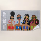 Serviette de plage pour les filles (Devant)