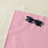 Serviette de plage pour lune de miel femme (En situation)