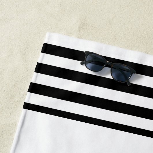 Serviette de plage pour maman de gym (En situation)