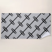 Serviette De Plage Poutre d'acier (Devant)