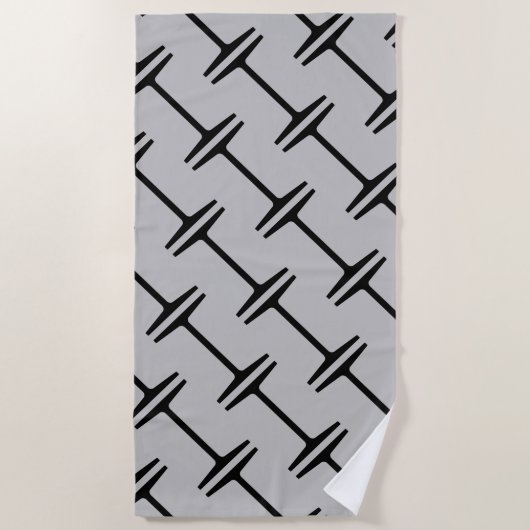 Serviette De Plage Poutre d'acier (Devant)
