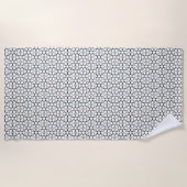 Serviette De Plage Pouvoir des Fleurs (Devant)