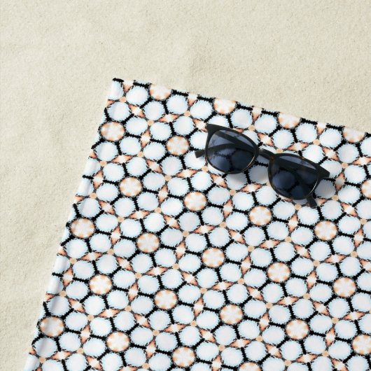 Serviette De Plage Pouvoir des Fleurs (En situation)