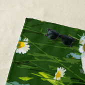 Serviette De Plage pré fleuri (En situation)