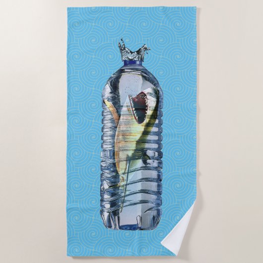 Serviette De Plage Predator piégé (Devant)